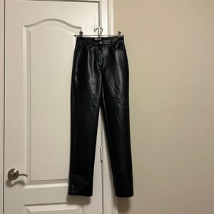Super popular Aritzia vegan leather pants
